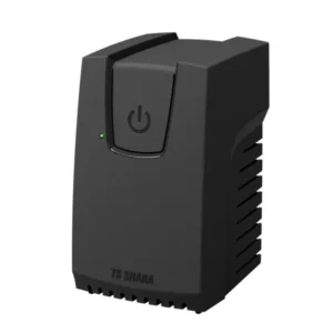 estabilizador ts shara powerest 500va, 4 tomadas, saida 115v, entrada bivolt, preto